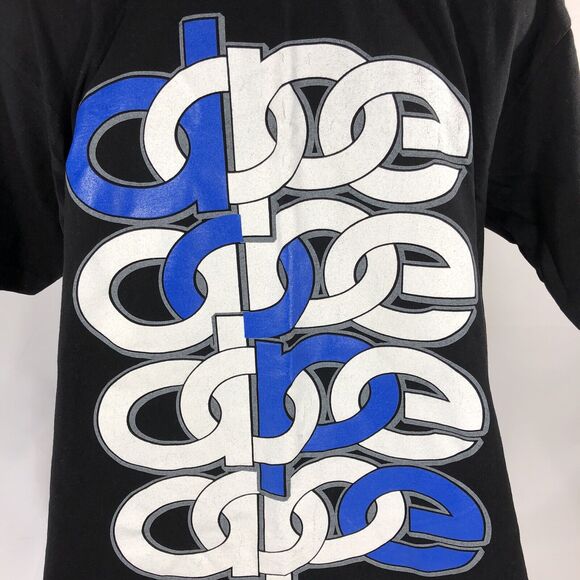 VINTAGE DOPE PRO TAG SHIRT MENS XL DOUBLE SIDED USA MADE BLACK SHORT SLEEVE BOOM - Picture 2 of 13